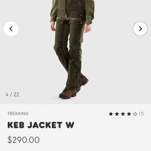 Fjallraven Keb Jacket Women's Small